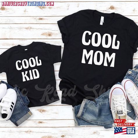 Cool Mom Shirt Mother Son Matching Mama And Mini Classic Hoodie Check more at https://anniversarytrending.com/product/cool-mom-shirt-mother-son-matching-mama-and-mini-classic-hoodie/ Cool Mom Shirt, Mama And Mini, Diy Shirts, Mini Classic, Cool Mom, Mother Son, Diy Shirt, Mom Shirt, Best Mom