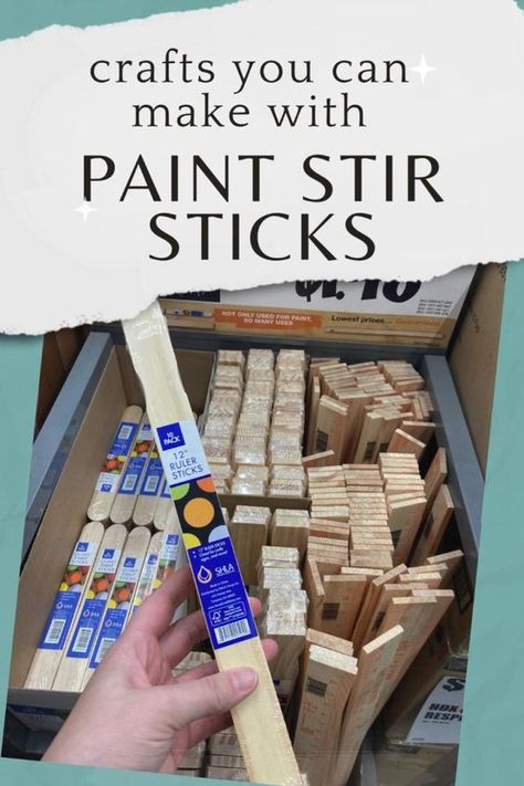 There’s so much you can make and do with paint sticks. Here are some of my favorite craft and DIY paint stir stick projects. Paint Stick Flag, Paint Stir Stick Crafts, Paint Sticks Projects, Painted Sticks Diy, Paint Stick Crafts Diy Projects, Diy Wood Planter Box, Stick Projects, Paint Stick Crafts, Diy Wood Planters