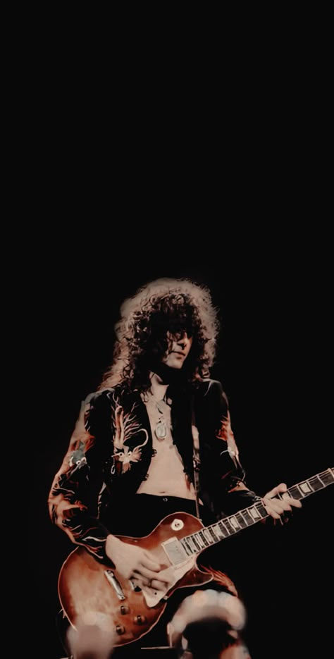 Led Zeppelin Wallpaper Aesthetic, Led Zeppelin Wallpaper Iphone, Jimmy Page Wallpaper, Rock Band Wallpaper, Rock N Roll Wallpaper, Guitarist Aesthetic, Led Zeppelin Wallpaper, Vintage Music Art, Rock Wallpaper