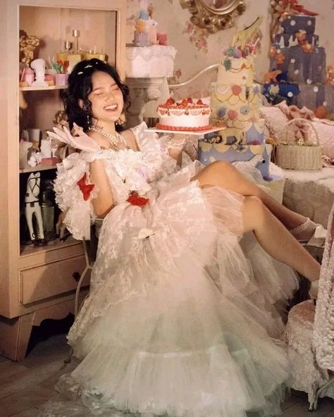 Birthday Photoshoot Aesthetic, Classy Cake, Barbie Photoshoot, Marie Antoinette Aesthetic, Marie Antoinette Party, Rococo Aesthetic, All Are Welcome Here, Debut Photoshoot, Photoshoot Aesthetic