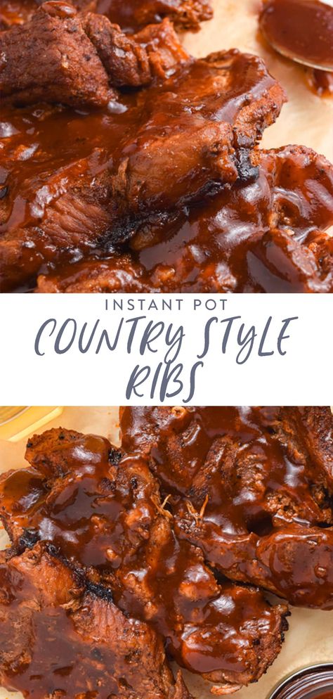 Boneless Ribs Recipe, Instant Pot Country Style Ribs, Country Ribs Recipe, Instant Pot Ribs Recipe, Boneless Pork Ribs, 40 Aprons, Country Style Pork Ribs, Boneless Ribs, Country Style Ribs