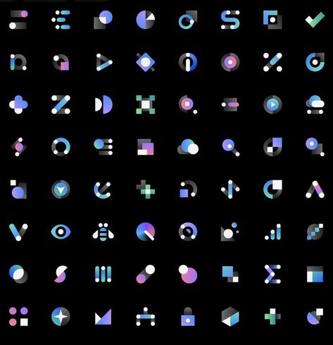 IBM ICONS Ibm Design, Teknologi Futuristik, Zestaw Ikon, Icon Design Inspiration, Brand Icon, Simple Icon, Design Language, App Icon Design, 로고 디자인