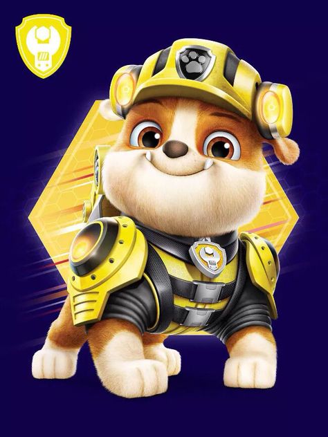 Paw Patrol The Movie, Imprimibles Paw Patrol, Paw Patrol Birthday Theme, Paw Patrol Decorations, Paw Patrol Movie, Paw Patrol Cartoon, Power Ranger Birthday, Psi Patrol, Rubble Paw Patrol