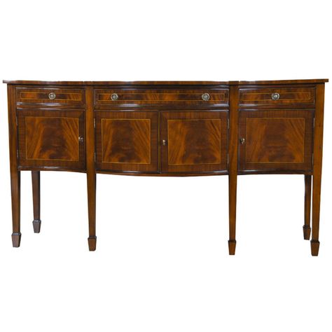 NSB045 Dining Sideboard, Dining Buffet, Mahogany Sideboard, Mahogany Furniture, Beautiful Storage, Storage Credenza, Sideboard Furniture, French Art Deco, Solid Mahogany