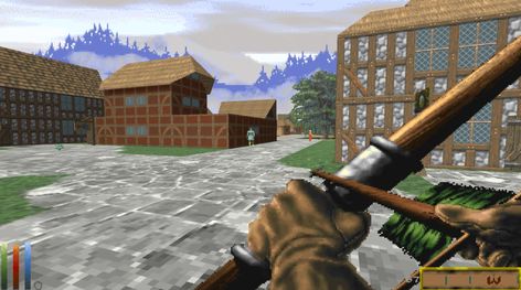 The Unity recreation of The Elder Scrolls II: Daggerfall is now officially complete, modding team finishes project and moves it into Release 1.0 status. Scrolls Game, Elder Scrolls Games, Bethesda Games, Retro Graphics, The Elder Scrolls, After All These Years, Happy We, Playing Video Games, Elder Scrolls