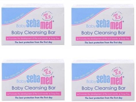 The Best Choice For Your Baby'S First Bath, Sebamed Baby Cleansing Bar Is Mild And Gentle Soap-Free Bar For Your Baby'S Skin. 5 Babies, Baby Skin, Baby Care, Care Products, Soap, Bath, Good Things, Bar, Skin