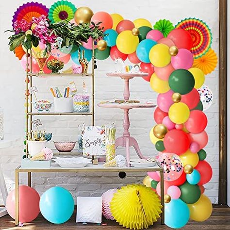 Ships within 24 Hours or Less! Buy This Product Form Our Website For Your Amazing Party! Cinco De Mayo Fiesta Party Decorations - Mexican Themed Balloons Garland Arch Kit + Paper Fans for Birthday Decor Supplies (No Air Pump,Dot&Pennant Banner) Shop at https://www.homepartyking.com/product/cinco-de-mayo-fiesta-party-decorations-mexican-themed-balloons-garland-arch-kit-paper-fans-for-birthday-decor-supplies-no-air-pumpdotpennant-banner Mexican Fiesta Party Decorations, Mexican Theme Party Decorations, Pennant Garland, Mexican Party Decorations, Mexican Fiesta Party, Fiesta Birthday Party, Fiesta Party Decorations, Golden Red, Garland Arch