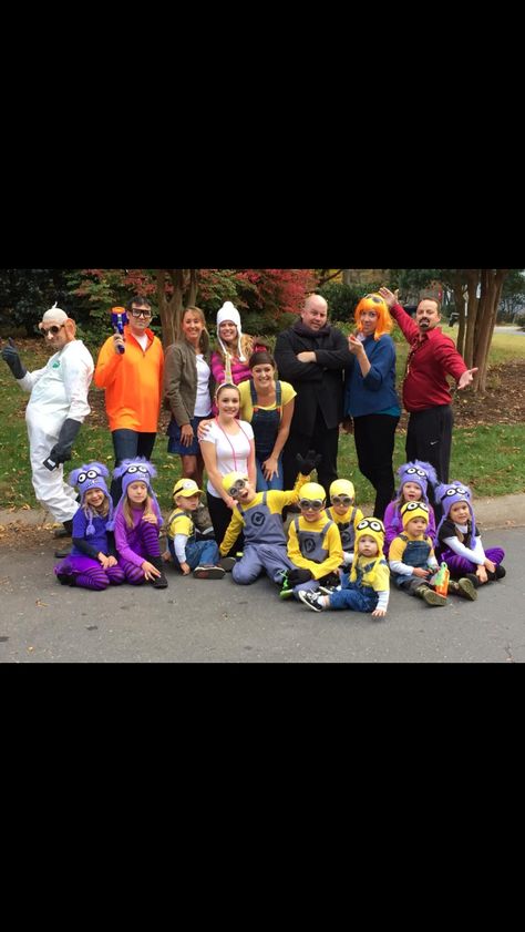 Despicable Me Halloween Costumes Despicable Me Group Halloween Costumes, Despicable Me Costume Group, Dispicle Me Costumes, Despicable Me Characters Costumes, Despicable Me Group Costume, Minions Halloween Costume Group, Dispical Me Characters Costumes, Despicable Me Halloween Costume, Despicable Me Characters