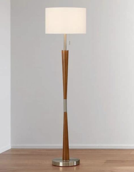 Floor Lamps Retro, Mcm Lamps Mid Century, Mid Century Modern Living Room Floor Lamp, Office Standing Lamp, Mcm Standing Lamp, Mid Century Lamps Floor, Floor Lamps Living Room Ideas Modern, Midcentury Modern Floor Lamps, Small Floor Lamp