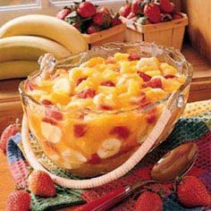 Fruit Salad With Vanilla Pudding, Sunshine Salad Recipe, Sunshine Salad, Easy Fruit Salad Recipes, Fruit Salad Recipe, Fruit Salad Easy, Mandarin Oranges, Jello Salad, Jello Recipes