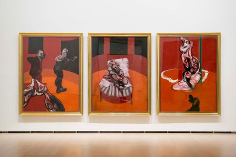 Francis Bacon Triptych, Irish Painters, Chaim Soutine, Triptych Art, Robert Motherwell, Tate Britain, Francis Bacon, New York Museums, Guggenheim Museum