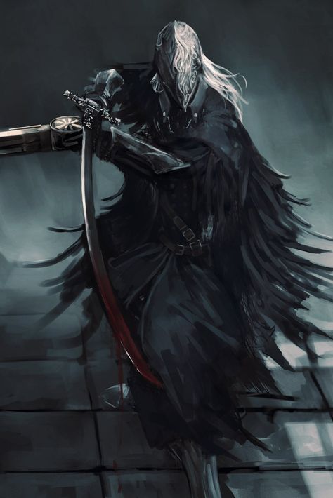 Crow Of Cainhurst, Bloodborne Characters, Bloodborne Game, Bloodborne Art, Drawing Superheroes, Old Blood, Dark Souls Art, 다크 판타지, Bloodborne