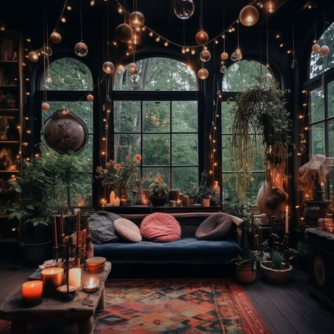 Casa Country, Dark Home Decor, Goth Home Decor, Dark Home, Bohol, Up House, Apartment Decor Inspiration, Dream Room Inspiration, Balcony Design