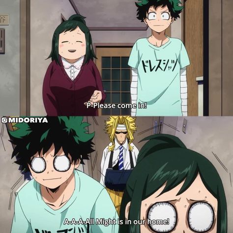 All Might X Inko Midoriya, All Might X Inko, Midoriya Inko, Inko Midoriya, Itsuka Kendo, Anime Universe, Good Anime To Watch, Midoriya Izuku, All Might