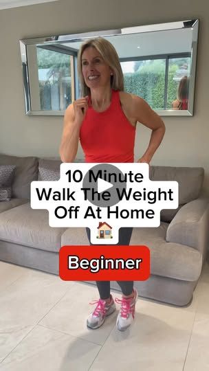 168K views · 2K reactions | 10 minute walk the weight off at home. Repeat all again if you want a 20 minute workout 🔥 #walking #walk | Petra Genco Easy Exercises For Beginners, Walk The Weight Off, Petra Genco, Beginner Ab Workout, Exercises For Beginners, Beginner Workout At Home, Easy Exercises, 20 Minute Workout, Water Aerobics