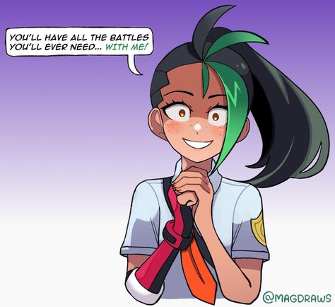 I think my rival might have issues | Nemona | Know Your Meme Pokemon Stories, Pokemon Firered, Yandere Girl, Pokemon Fanart, Pokemon Waifu, Pokemon Special, Pokemon Comics, Pokemon Memes, Pokemon Funny