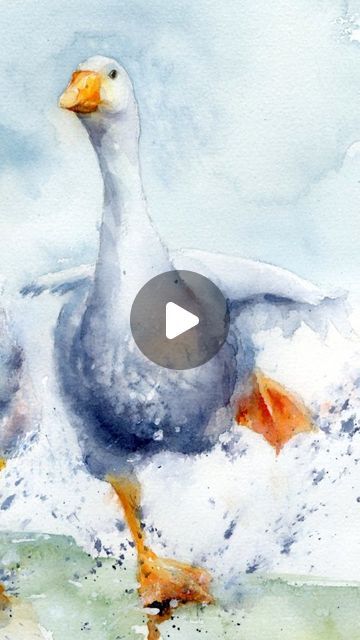 Cecilia Xiao/watercolour art | The second duck is running towards you.
#watercolourtutorial #watercolourpainting #水彩畫 #watercolors #watercolourart | Instagram Watercolour Duck, Watercolor Duck, Watercolour Art, Watercolour Tutorials, Watercolour Painting, Watercolor Art, Running, Instagram, Art