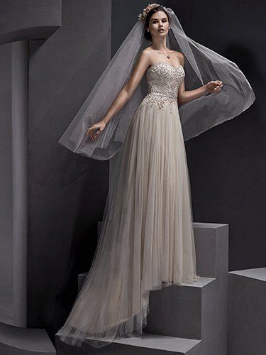 Sottero and Midgley - EMSLEY, Romance is found in this tulle wedding dress featuring a Swarovski crystal and pearl beaded bodice, accented with sweetheart neckline. Finished with zipper back closure. Sheath Bridal Gown, Wedding Gown Gallery, Sottero And Midgley Wedding Dresses, Size 12 Wedding Dress, Sottero And Midgley, Maggie Sottero Wedding Dresses, Pnina Tornai, Bridal Elegance, 2015 Wedding Dresses