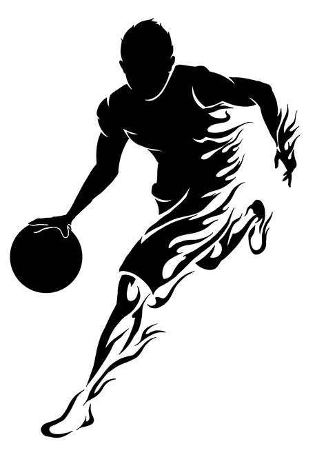 Basketball Player Wall Sticker Set of 4, Basketball Wall Sticker, Players Wall Sticker for Kids Room, Drawing Room, Bedroom, Sheet Size 24×12 inch. Easy to Install. Vinyl Sticker. : Amazon.in: Home & Kitchen Basketball Athlete, Basketball Tattoos, Silhouette Sport, Basketball Drawings, Basketball Silhouette, Wal Art, Basketball Wall, Basketball Wallpaper, Basketball Art