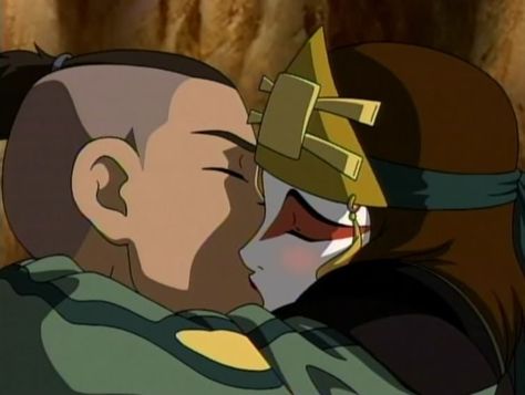 Sokka and Suki ''you talk to much'' <3 Sokka And Suki, Sokka Suki, Suki And Sokka, Oot Link, Suki Avatar, Avatar Picture, Korra Avatar, Avatar Series, Avatar Cartoon