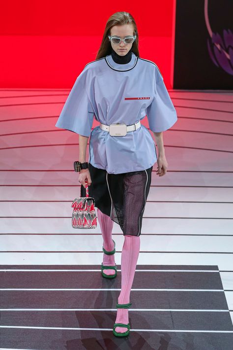 Prada Couture, Blue Haute Couture, Prada Ss25, Prada 2020, School Fits, Street Style Inspiration, Luxury Brands, Creative Studio, The New York Times