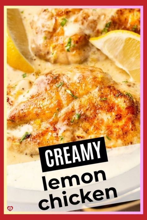 Lemon Chicken Piccata – Nicky’s Kitchen Sanctuary Easy Creamy Lemon Chicken, Creamy Lemon Chicken Recipe, Kitchen Sanctuary, Lemon Chicken Piccata, Chicken Melts, Creamy Lemon Chicken, Lemon Chicken Recipe, Chicken Entrees, Chicken Piccata