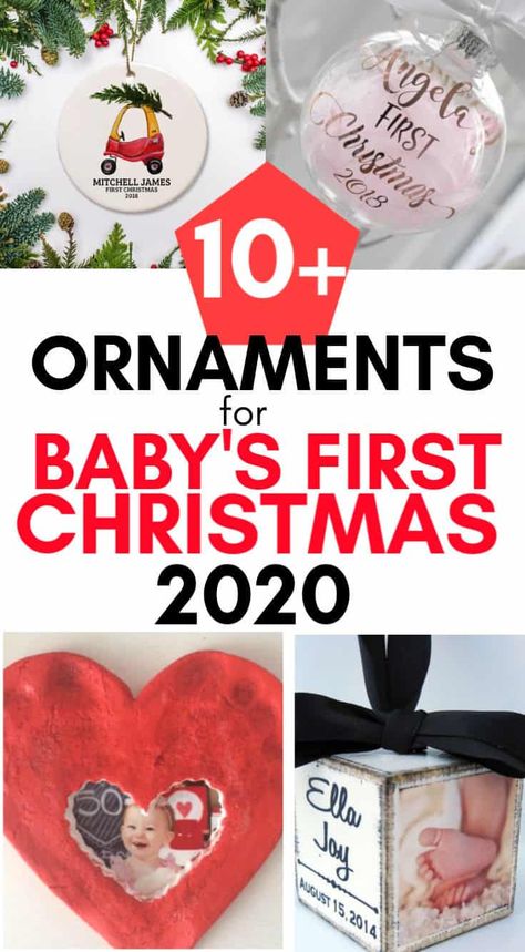 Baby's First Christmas Ornament top picks for 2019! Here are the best Christmas tree ornaments to start your holiday tradition with a new baby. From Hallmark Christmas ornaments to DIY handprint Christmas ornaments, this list has them all! Handprint Christmas Ornaments, Best Christmas Tree, Handprint Christmas, First Christmas Photos, Christmas Eve Traditions, Baby Christmas Ornaments, Newborn Hacks, Baby's First Christmas Ornament, Hallmark Christmas Ornaments