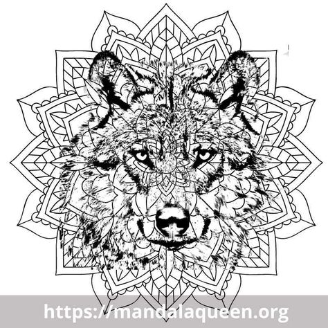 Tatouage+Loup+Mandala Buy Original Art, Acrylic Prints, Online Art, Original Art, Fine Art Prints, Independent Artist, Humanoid Sketch, Canvas Prints, Fine Art