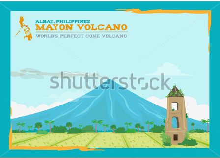 Pinoy icon - Mayon volcano Mayon Volcano Drawing, Volcano Drawing, Mayon Volcano, Cupcake Designs, Volcano, Drawing Sketches, Easy Drawings, Philippines, Cupcake