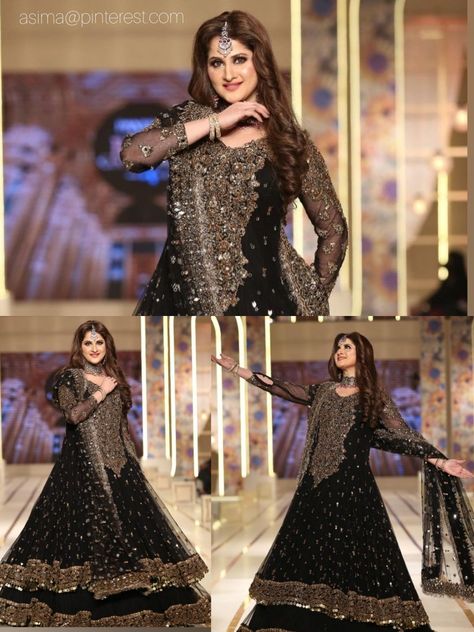 Kashee's Bridal Dresses, Black Maxi Dress Outfit Ideas, Maxi Dress Outfit Ideas, Black Maxi Dress Outfit, Indian Outfits Lehenga, Maxi Dress Outfit, Indian Lehenga, Pakistani Dress, Dresses Indian