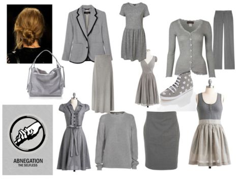 Abnegation clothing Divergent Abnegation, Divergent Fashion, Dauntless Clothes, Divergent Outfits, Character Inspired Outfits, Fandom Fashion, Fandom Outfits, Grey Outfit, Divergent