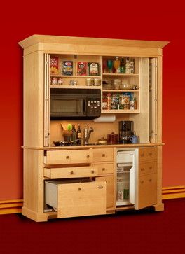 Kitchen Armoire, Dapur Rustic, Unit Kitchen, Kitchen Storage Units, Small Closet Space, Small Kitchen Cabinets, Modern Cupboard, Kabinet Dapur, Freestanding Kitchen