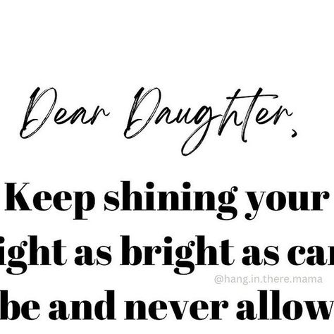 Hang in there, Mama by Ali Flynn| Motherhood| Teens on Instagram: "Dear daughter, love mom ❤️xo #motherdaughter #raisingdaughters #parentingdaughters #raisinggirls #momblogger" Proud Of Daughter Quotes, Dear Daughter Quotes, Strong Daughter Quotes From Mom, Proud Of You Quotes Daughter, Daughter Quotes From Mom Proud, Daughter Quotes From Mom, Love You Daughter Quotes, Mom Quotes From Daughter, Parenting Daughters