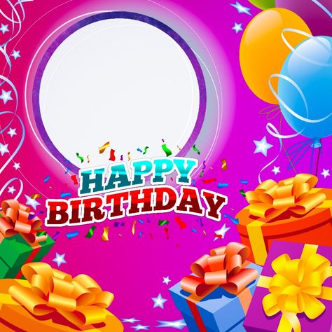 Kannadiga Logo, Happy Birthday Photo Editor, Happy Birthday Day, Birthday Dp, Hd Happy Birthday Images, Birthday Card With Photo, Birthday Background Design, Birthday Wishes Pics, Happy Birthday Wishes Photos