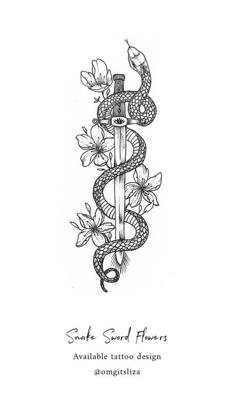 Tattoos With Sharpie, Sandman Tattoo, Flower Tattoo Meaning, Diy Tattoos, Homemade Tattoos, Flower Spine Tattoos, Flower Tattoo Meanings, Sharpie Tattoos, Snake Tattoo Design