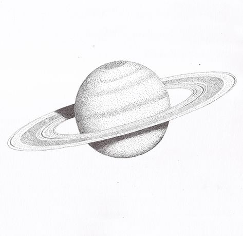 Saturn Drawing, Saturn Art, Art Deco Tattoo, Saturn Tattoo, Planet Drawing, Special Tattoos, Planet Tattoos, Galaxy Tattoo, Mini Tattoo