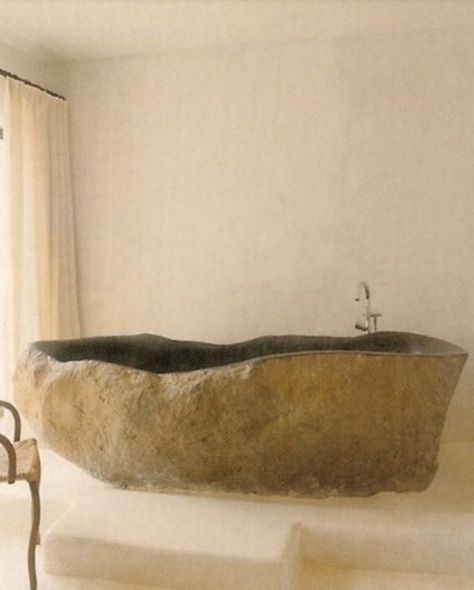 All Posts • Instagram Stone Tub, Stone Bathtub, Bathtub Design, Deco Nature, Interior Vintage, Stone Bath, Cheap Home Decor, Bathroom Inspiration, My Dream Home