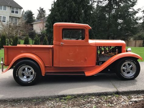 Beautiful 1932 Ford Pickups hot rod for sale Vintage Trucks For Sale, Ford Pickup For Sale, Street Rods Trucks, Street Rods For Sale, Old Hot Rods, Hot Rod Pickup, Ford Hot Rod, Built Ford Tough, Pickups For Sale