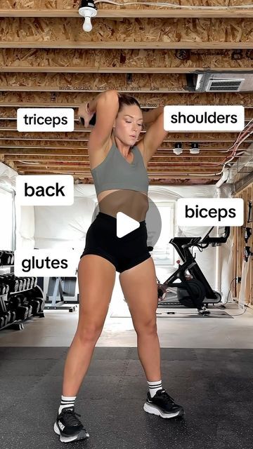 Dumbbell Workouts For Women on Instagram: "LOW ON TIME?! ⏰ try this ONE MOVE that works…  ✅ back  ✅ glutes  ✅ biceps  ✅ shoulders  ✅ triceps   Set a timer for 1:30 and see how many reps you can get! 💪🏼🔥  Repeat 3-4x   Ready to QUIT THE GYM for efficient and challenging DUMBBELL ONLY workouts at home?! I’ve got you covered!   Join my weekly workout plan today and receive: 5 BRAND NEW WORKOUTS each week!   Here’s what’s on next weeks schedule:   ▪️Monday: Lower Body  ▪️Tuesday: Upper Body + Bac Dumbell Workout For Women, Dumbbell Workouts For Women, Dumbbell Only Workout, Dumbbell Workouts, Workouts At Home, Dumbell Workout, Workouts For Women, Weekly Workout Plans, Back And Biceps