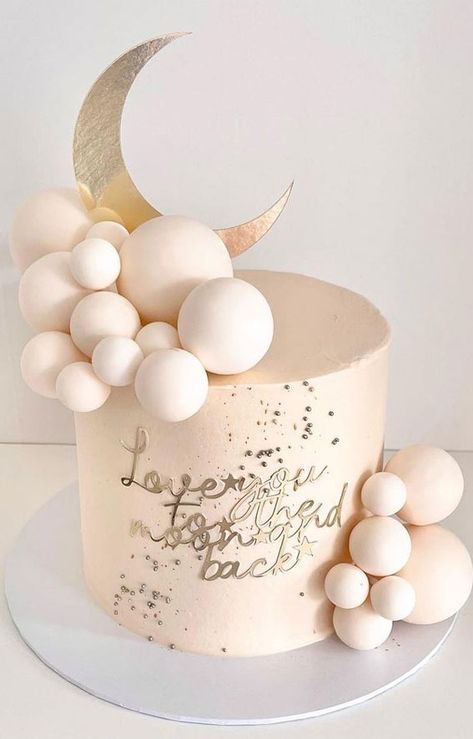 Women Cake Ideas, Girls Cake Ideas, Men Cake Ideas, Moon Birthday Cake, Moon Baby Shower Cake, Healthy Baking Alternatives, 70 Cake, Cake Ideas For Birthday, Creative Cake Ideas