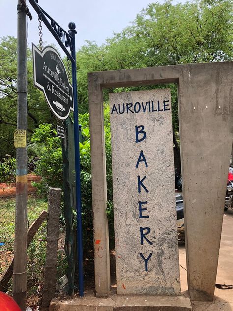 Auroville Pondicherry Aesthetic, Pondicherry Aesthetic, Auroville Pondicherry, India Bucket List, Wanna Recreate, Dream Vision Board, Pondicherry, Tea Shop, Instagram Captions