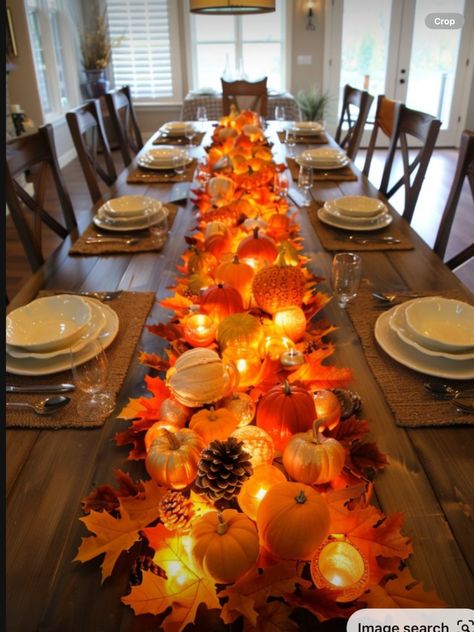 Fall Home Decor Kitchen, Fal Decor, Autumn Table Decorations, Diy Autumn Decor, Diy Fall Home Decor, Fall Apartment Decor, Friendsgiving Decorations, Fall Party Decorations, Fall House