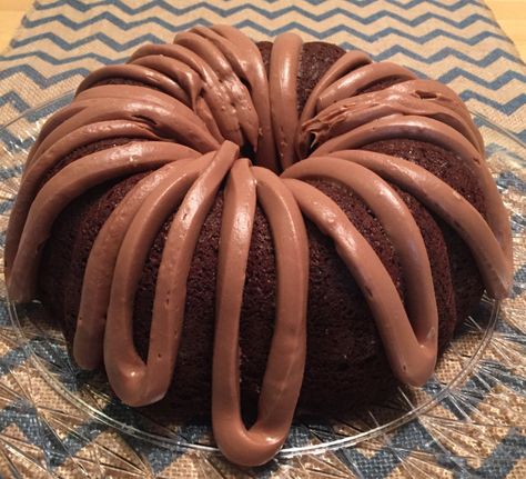 Nutella Bundt Cake Bundt Cake Nutella, Nutella Bundt Cake Recipes, Nutella Bundt Cake, Cake Mix Doctor, Bundt Recipes, Rough Week, Chocolate Bundt Cake, Bundt Cake Pan, Dinner Dessert