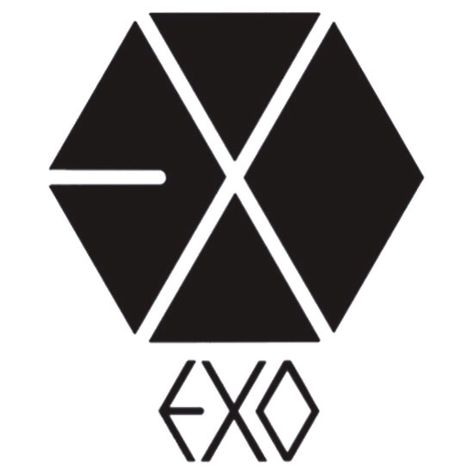 Exo Logo Wallpapers, Printable Topper, 15 Wallpaper, Exo Logo, Exo Kokobop, Exo Stickers, Exo Art, Birthday Cake Topper Printable, Chanyeol And Do