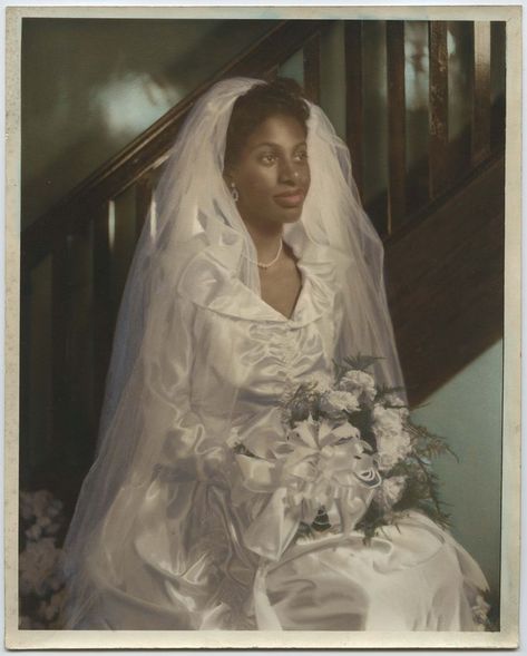 Click this image to show the full-size version. Black Weddings, Harlem Nyc, June Bride, African American Weddings, Black Bride, Wedding Dresses Photos, Antique Wedding, Wedding Gowns Vintage, Vintage Bride