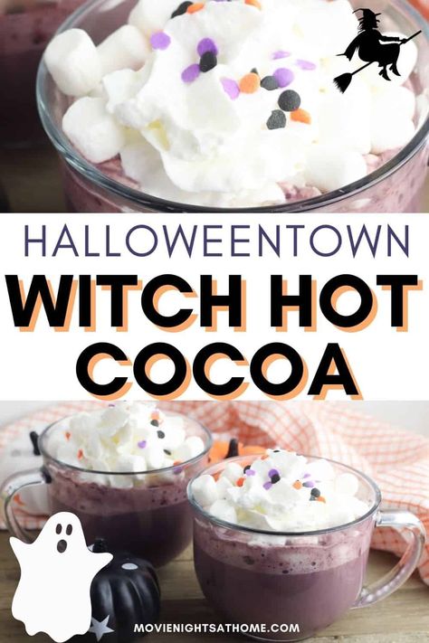 Halloweentown Movie Night, Halloweentown Movie, Halloween Town Movie, Movie Night Food, Movie Night Snacks, Halloween Movie Night, Halloween Sprinkles, Halloween Food Treats, Night Food