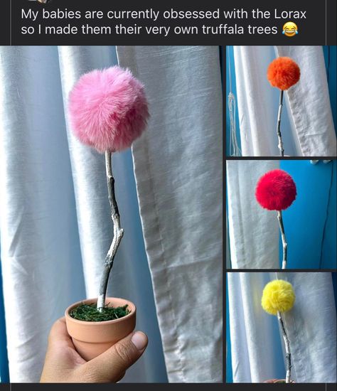 Truffala Trees, Lorax Craft, Lorax Trees, Lorax Birthday, Lorax Party, Crafts To Do When Your Bored, Pinterest Diy Crafts, The Lorax, Fun Easy Crafts