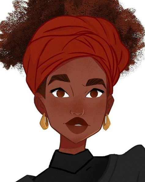 Black Cartoon, Black Love Art, Afro Art, Cartoon Character Design, Illustration Character Design, Cartoon Art Styles, Art Drawings Sketches, Pretty Art, Character Design Inspiration