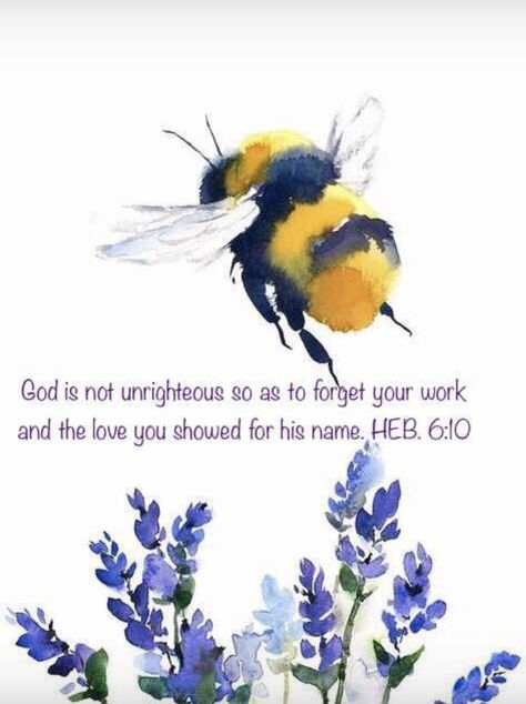 Bee Bible Verse, Christian Woman Encouragement, Abstract Painting Acrylic Modern, Bee Quotes, Bee Artwork, Handmade Journals Diy, Bee Printables, Christian Quotes Prayer, Bee Friendly