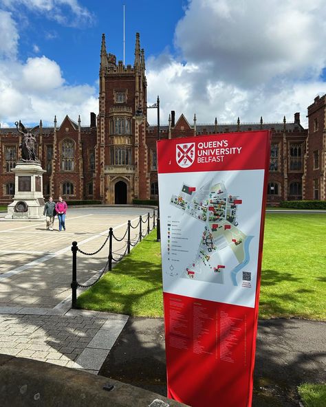 Queen’s University Belfast #uk #belfast #queensuniversity Queens Belfast, Queens University Belfast, Queens University, Queen's University, Gap Year, Colleges And Universities, Belfast, Dream Life, Gap